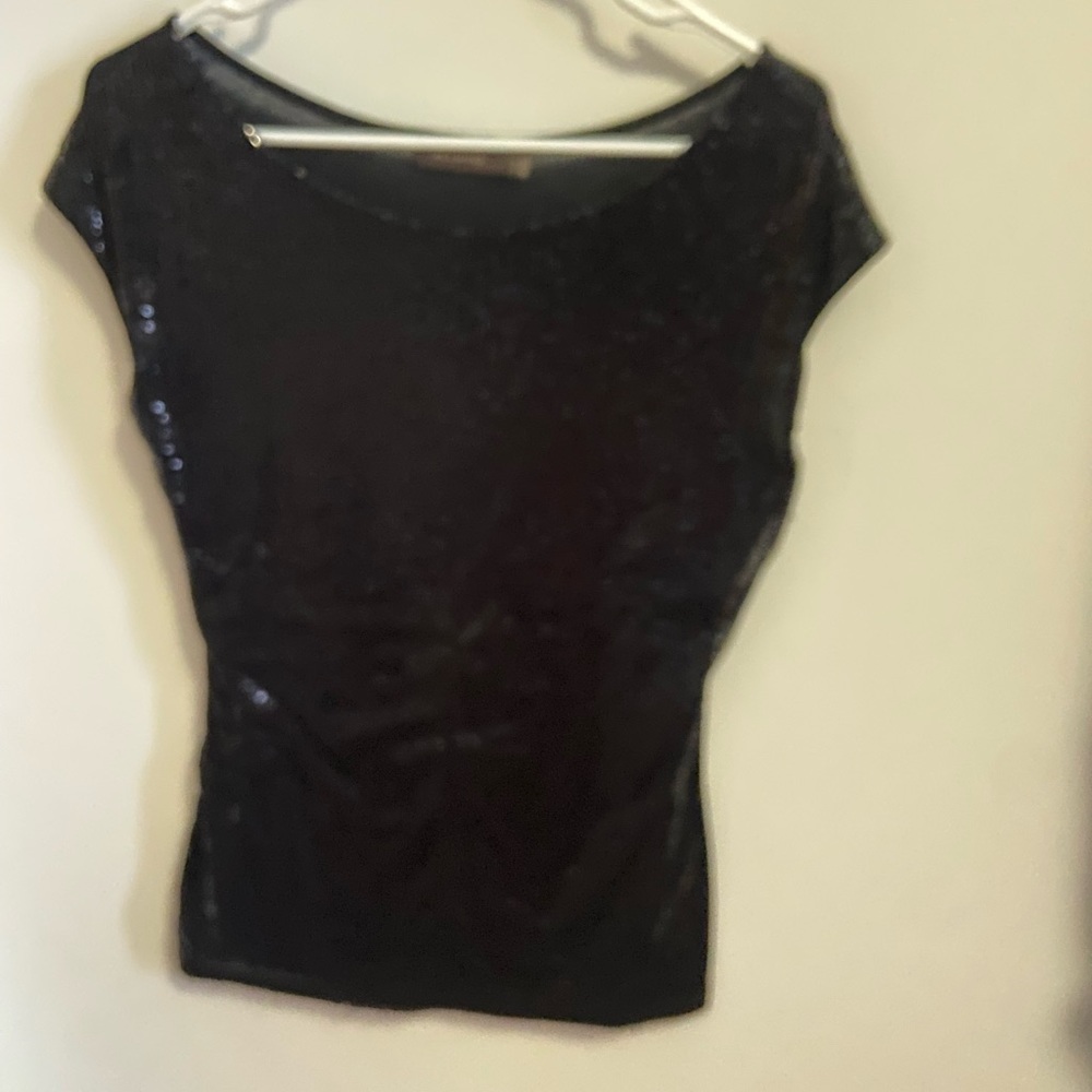 Sequin Black Women’s Shirt